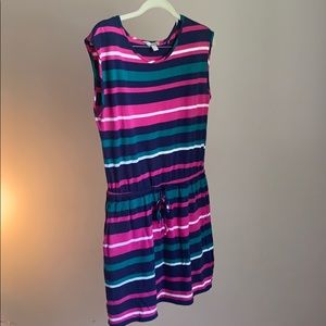 Banana Republic Striped T-Shirt Dress Petite S